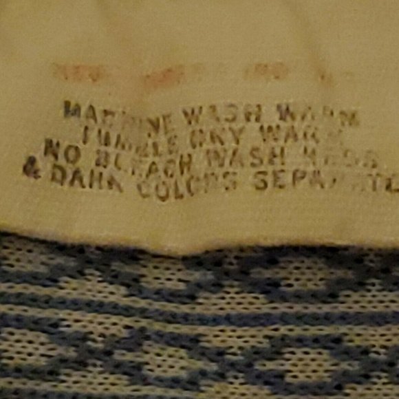 Ely & Walker Men's Blue Aztec Western Shirt Size L - Picture 8 of 8